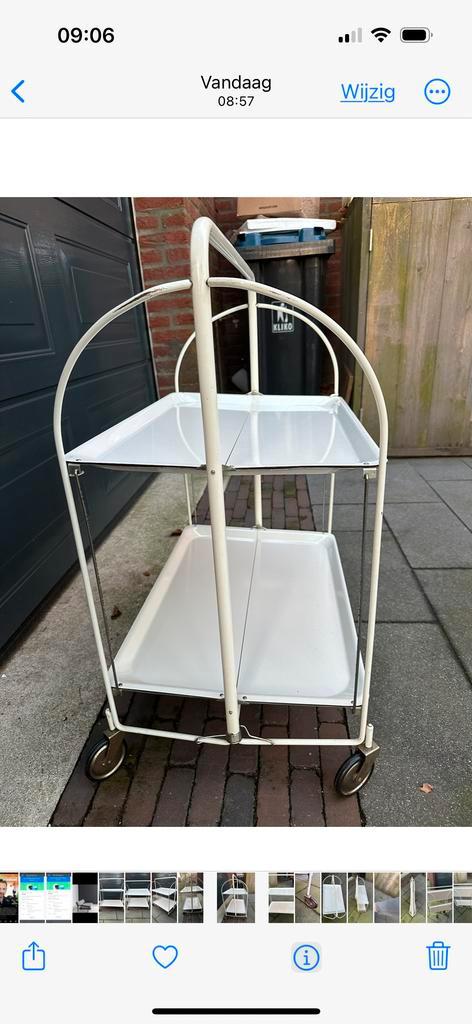 Vintage Italiaanse Trolley - Bijzettafel image 11