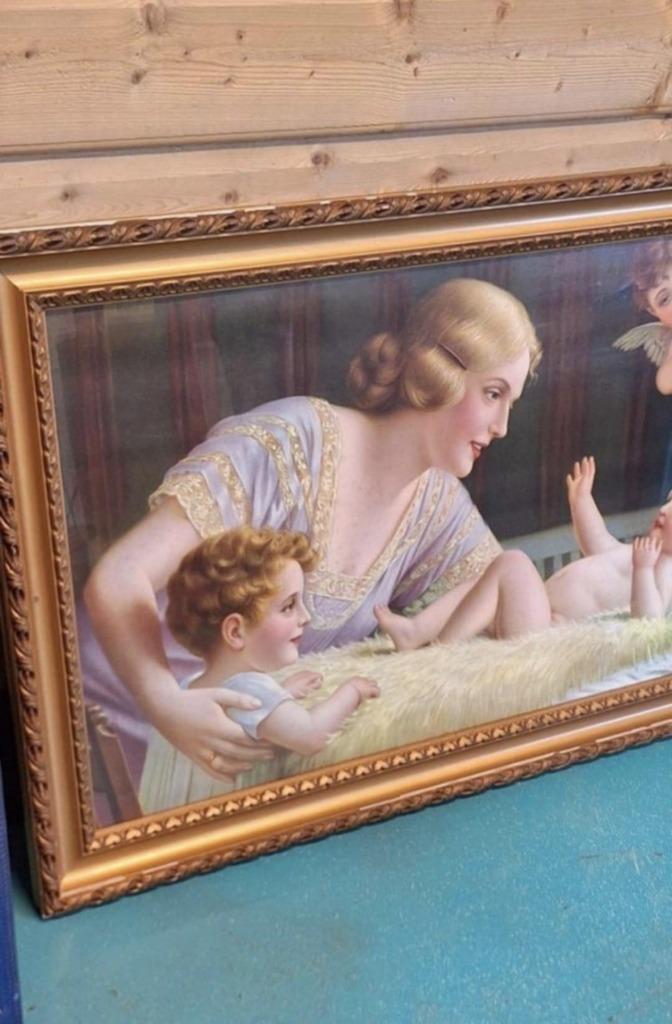 Grote Brocante Lijst Met Wel Een Hele Mooie Afbeelding😍 image 3