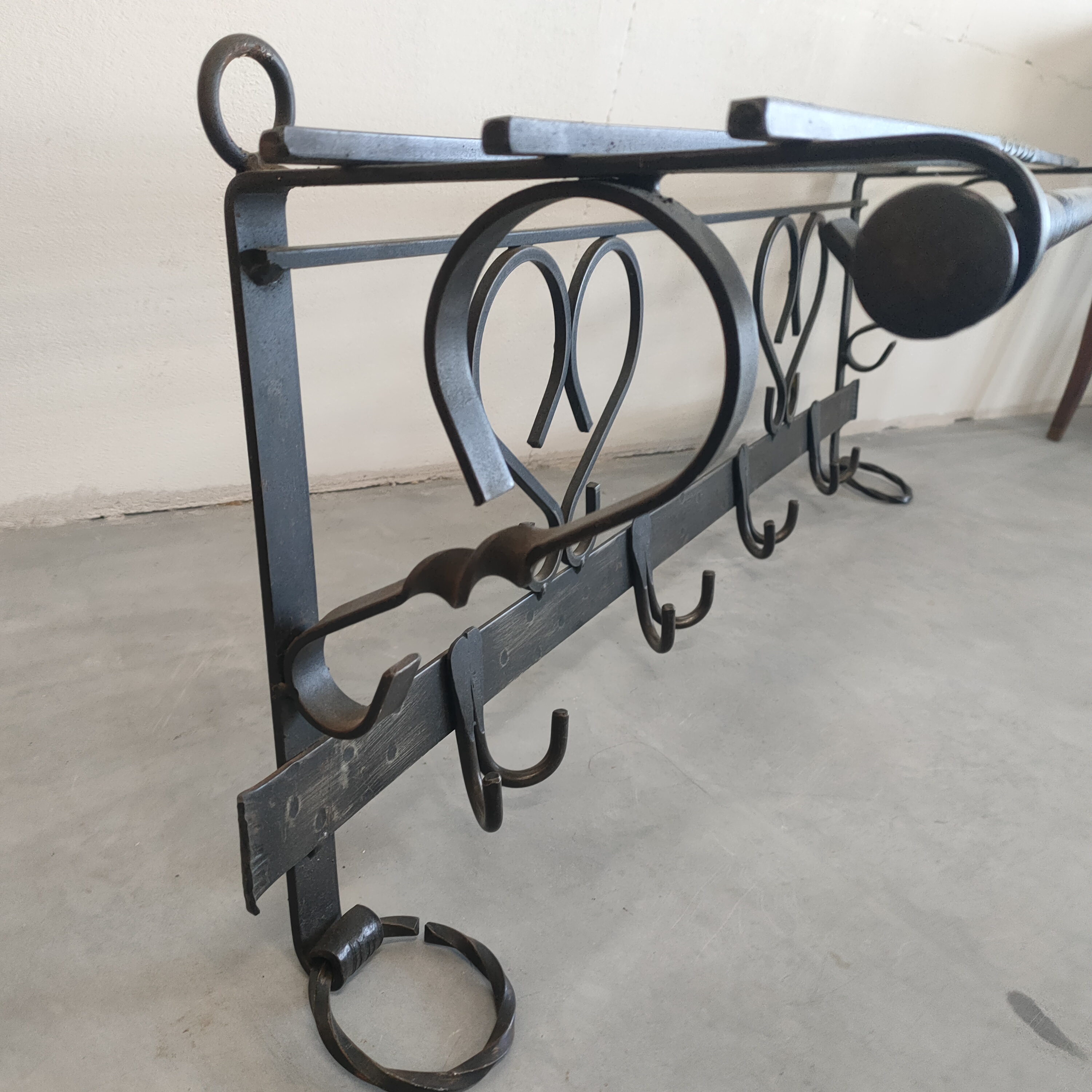 Metalen Vintage Kapstok Met Muurbevestiging image 8