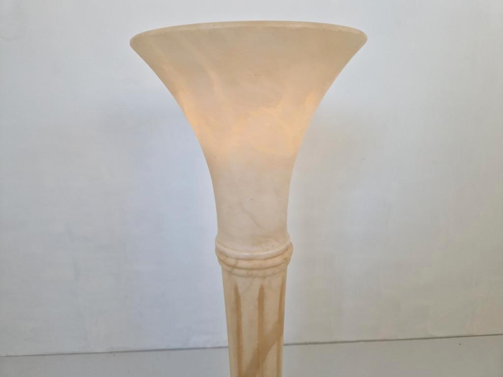 Italiaanse Albast Tafel Lamp Klassiek. image 4