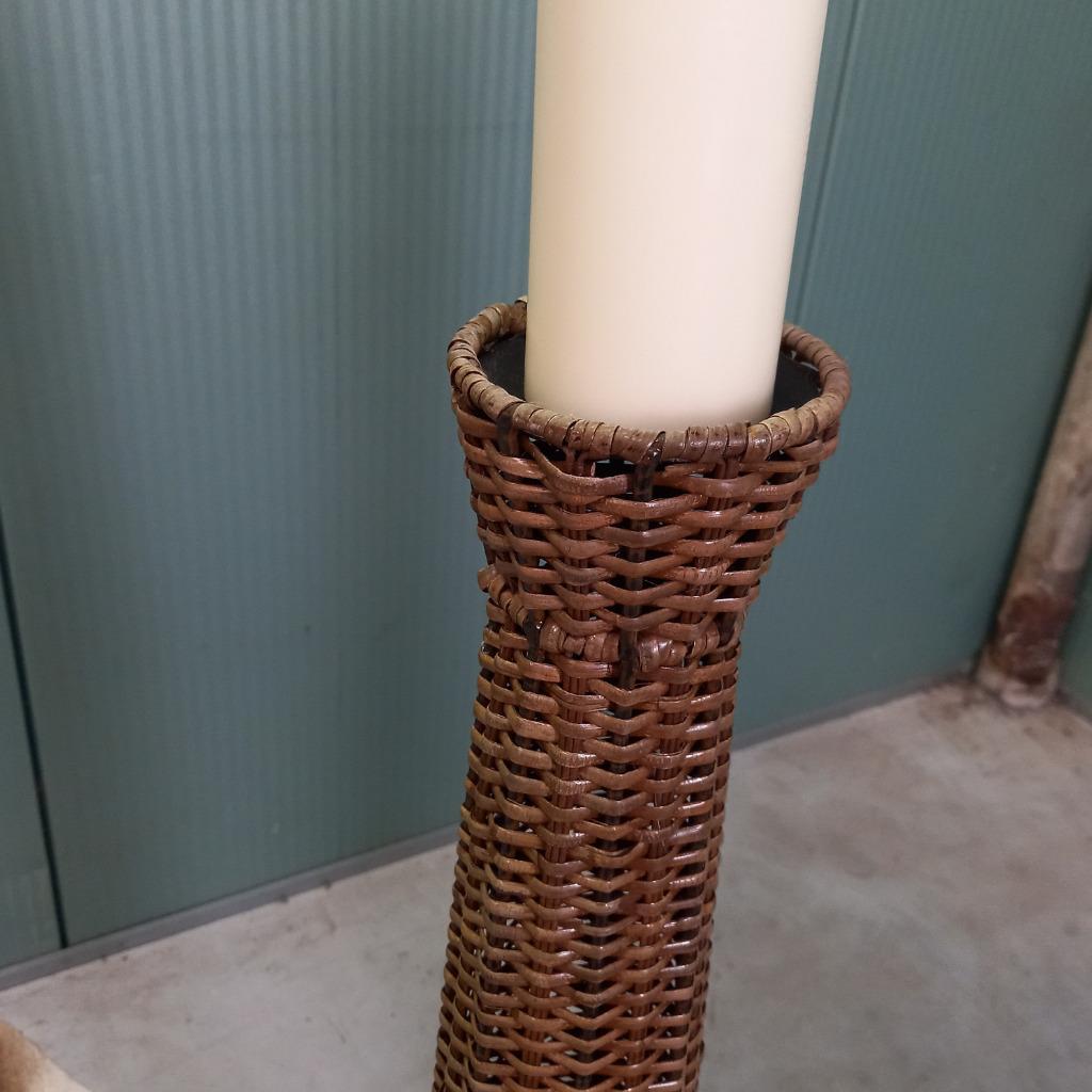 Vintage Rotan Kaarskandelaars image 11