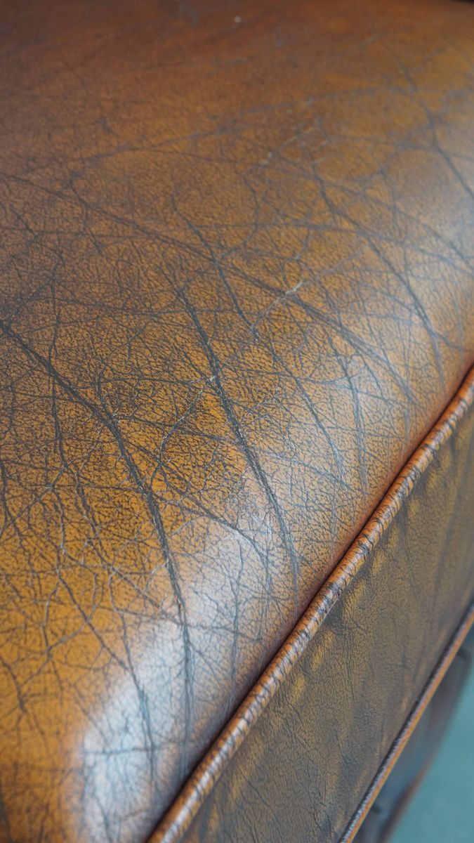 Klassieke En Luxe Bruine Engelse Rundleren Chesterfield 2 Zits Bank image 15