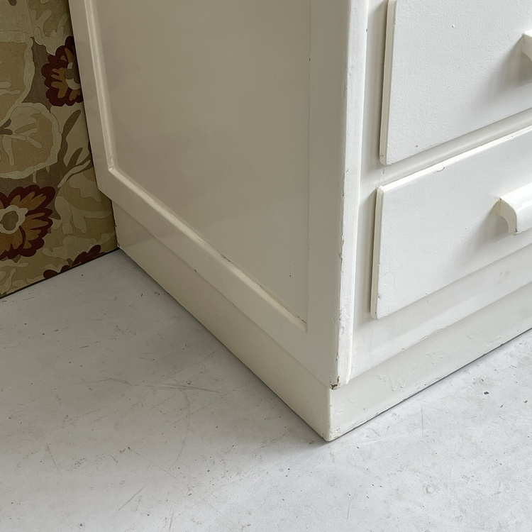 Vintage Commode Met Plankje Retro Babykamer Kast image 7