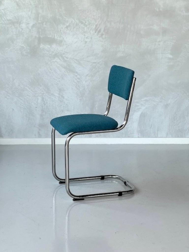 Retro Sledestoelen Nieuw Eetkamerstoelen Petrol Prijs P/Stuk image 5