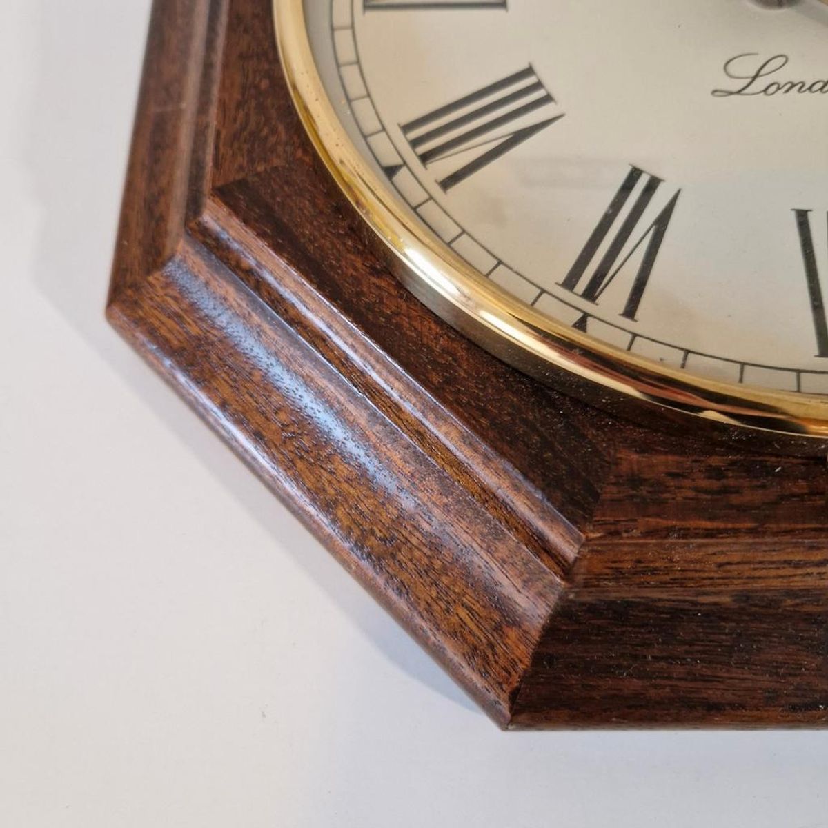 Oude Engelse Klok Wandklok Thomas Brooks London image 5