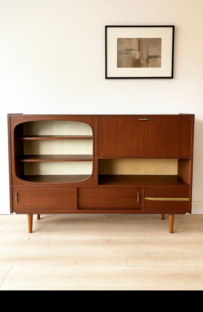 Mooie Retro Wandkast image 3