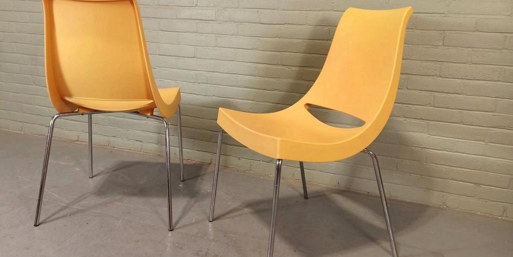 Set Van 2 Chiacchiera Stoelen, Marco Maran Voor Parri image 8