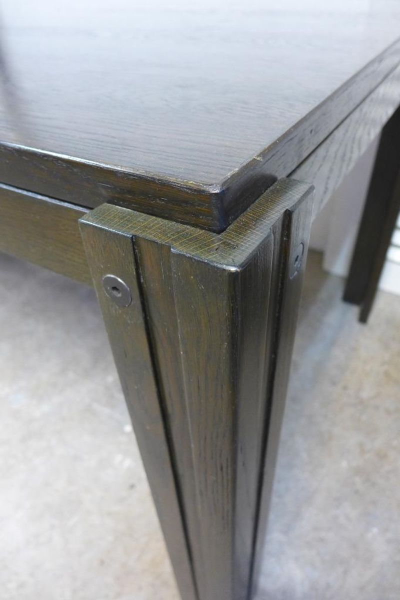 Prachtige Wenge Brutalist Stoel image 11