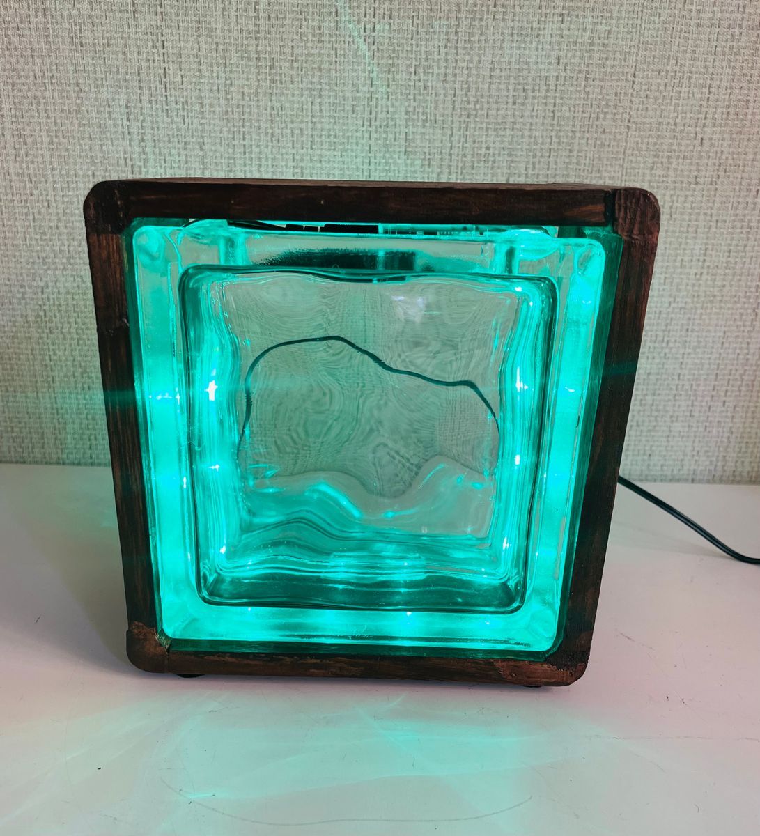 Glasblok Lamp image 3