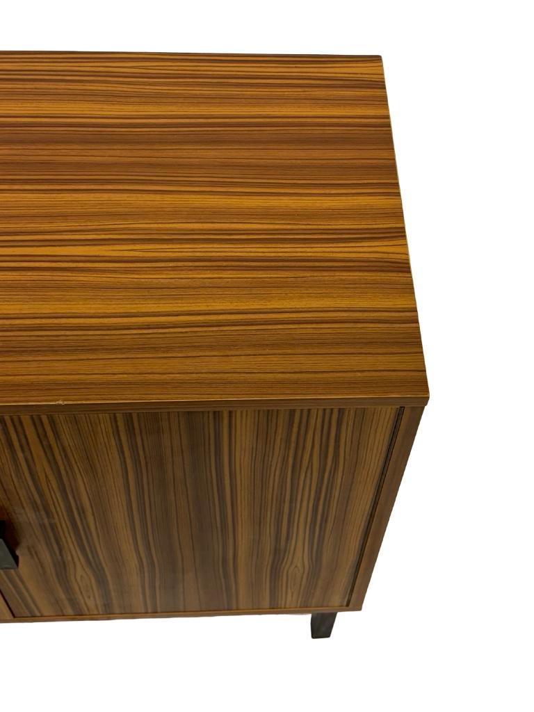 Vintage Kastje Compact Plak Fineer Jaren 70 Design image 18