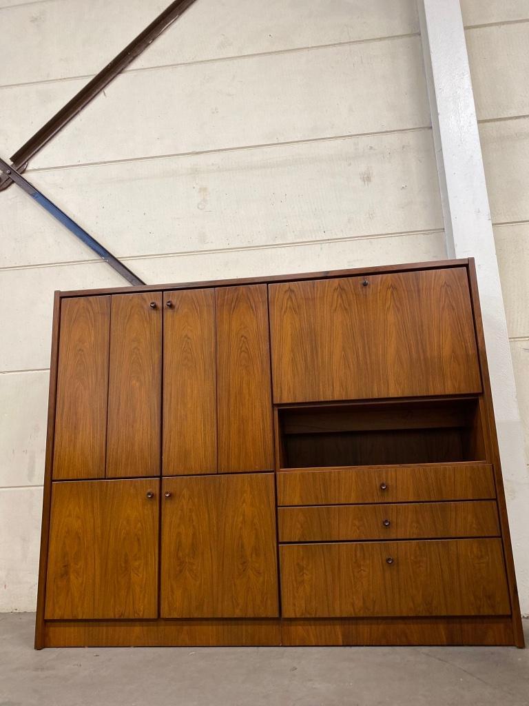 Vintage Houten Kast / Barkast / Vitrine image 14