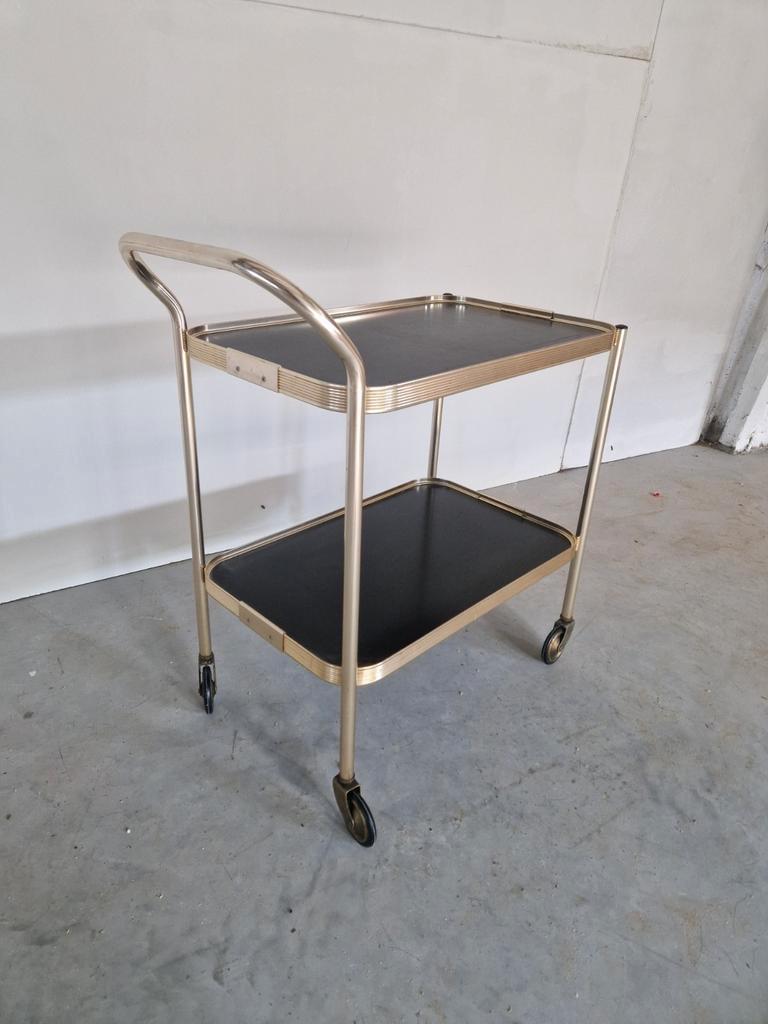 Kaymet Vintage Barcart Trolley Brits Design image 5