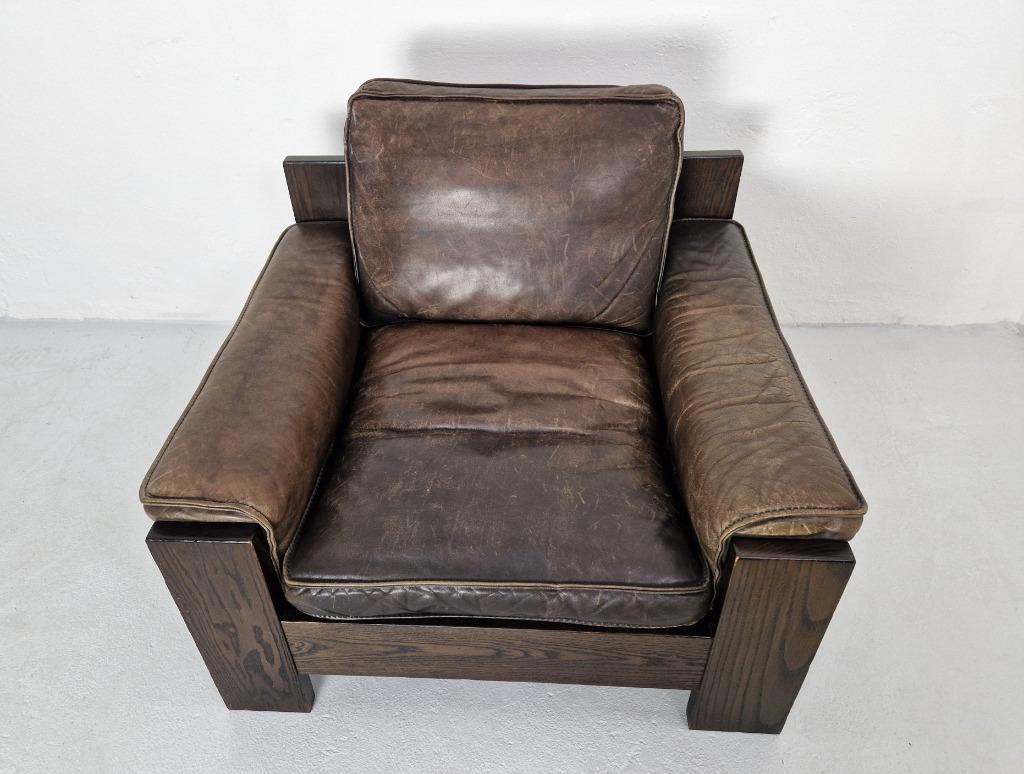 Brutalist Lounger Harry De Groot Voor Leolux image 8