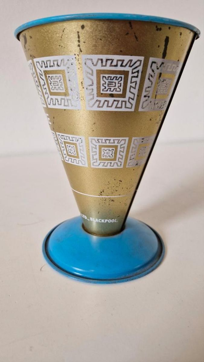 Vintage Blikken Maatbeker Nutbrown Chef image 4