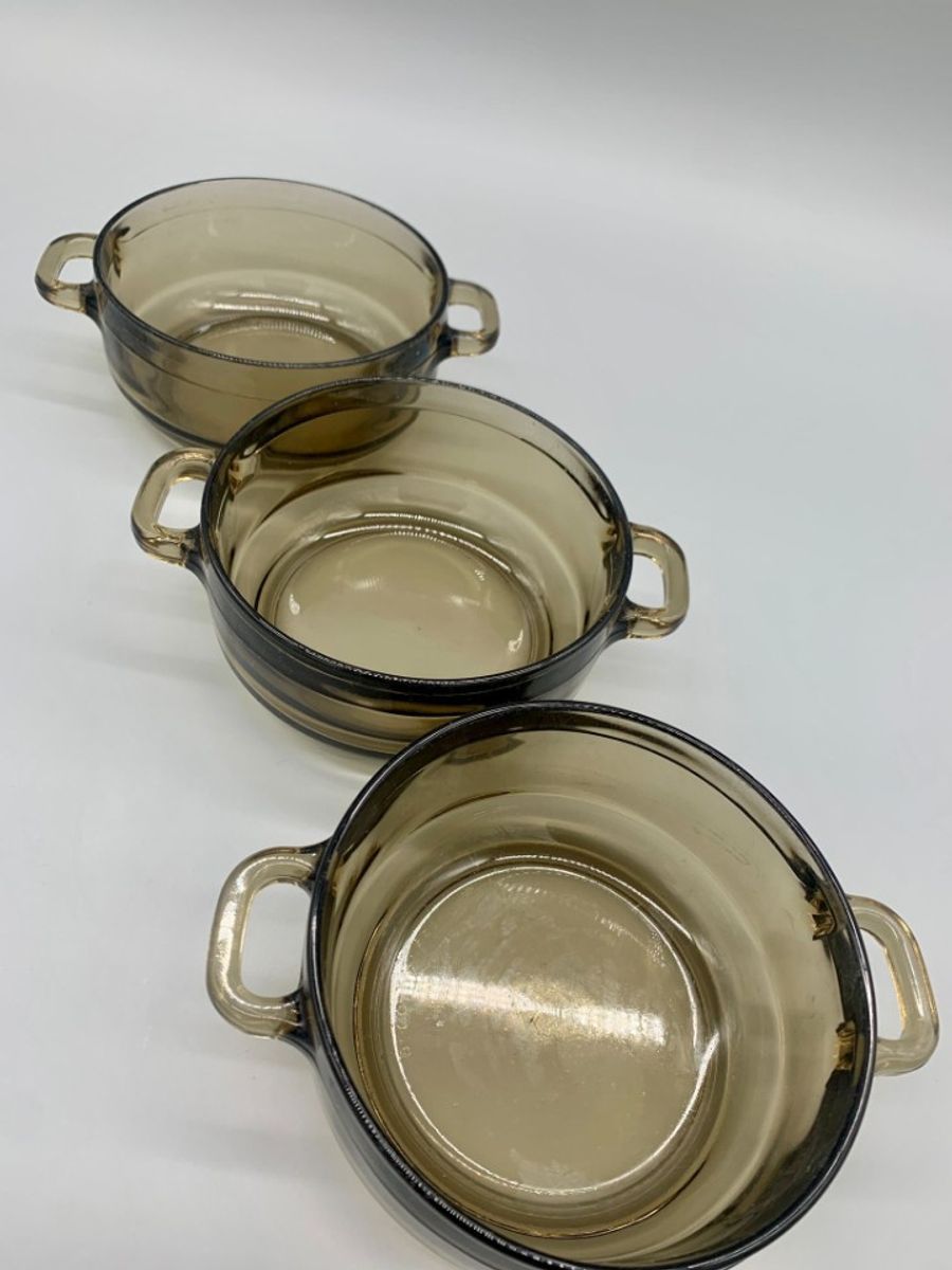 Set Arcoroc Soepkommen Rookglas 3 Stuks image 2