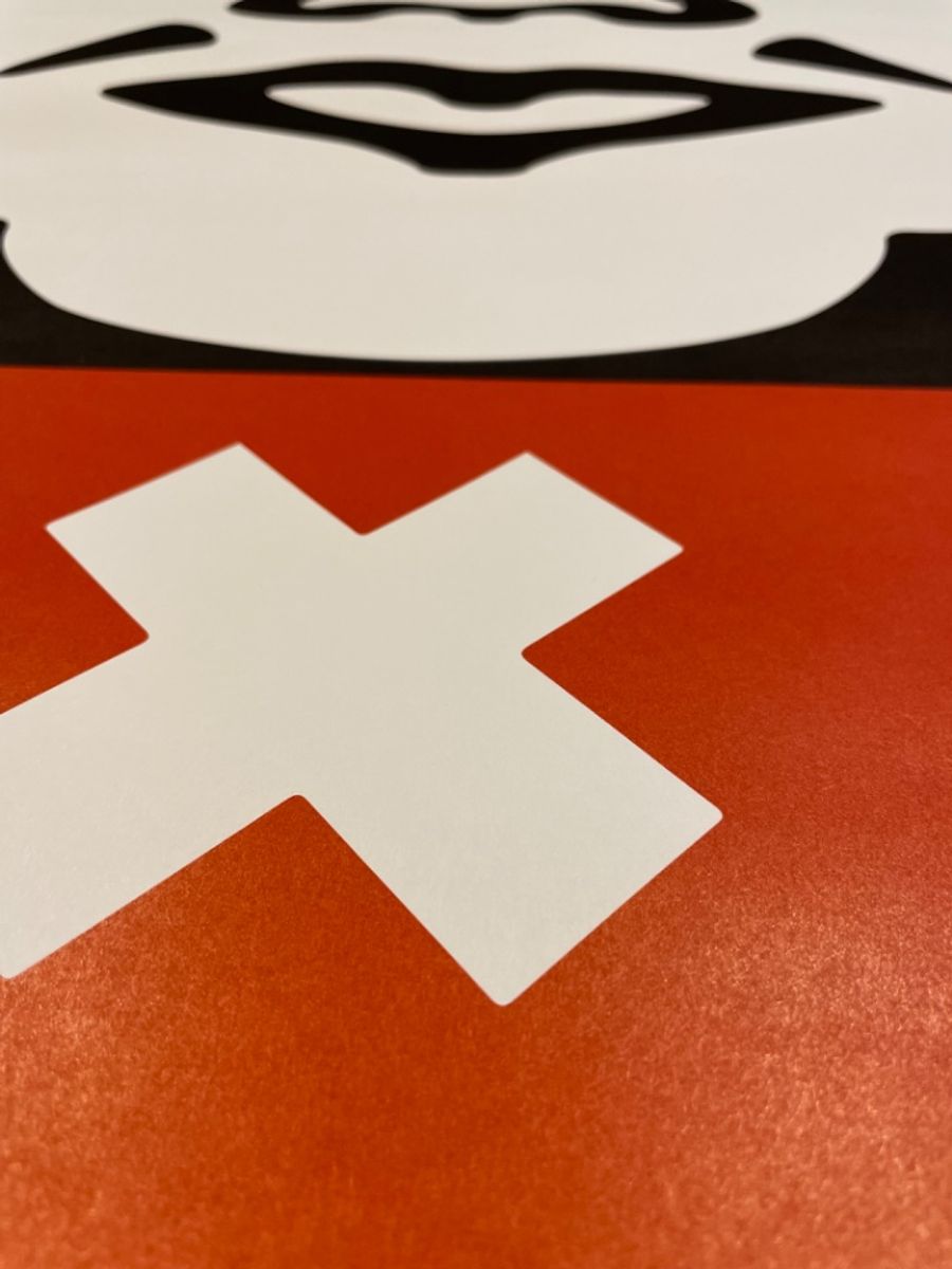 Shepard Fairey Obey Amsterdam Icon Xxx, Signed And Dated By Artist image 14