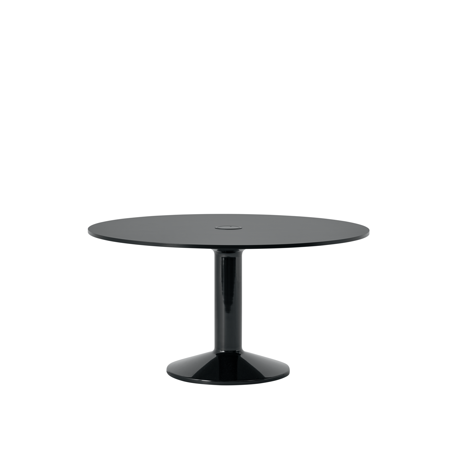 Muuto / Midst Table W. Power Cut Out / Black With Power Unit image 3