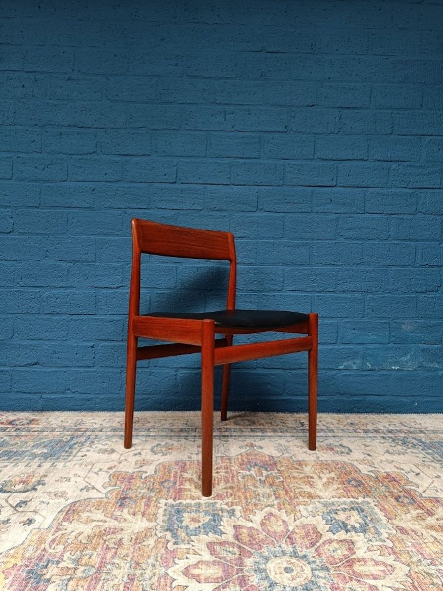 4x Vintage Deens Design Stoelen, Jaren '60 image 4