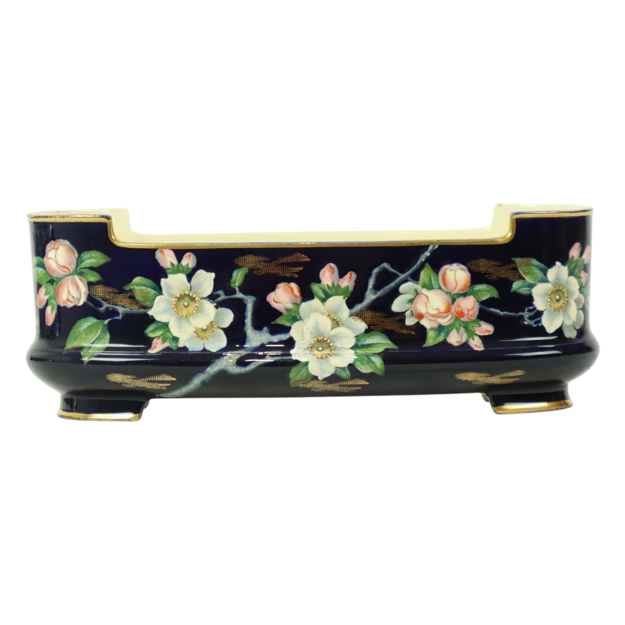 Villeroy & Boch Florale Art Nouveau Bloempot Taiping Circa 1900 image 7
