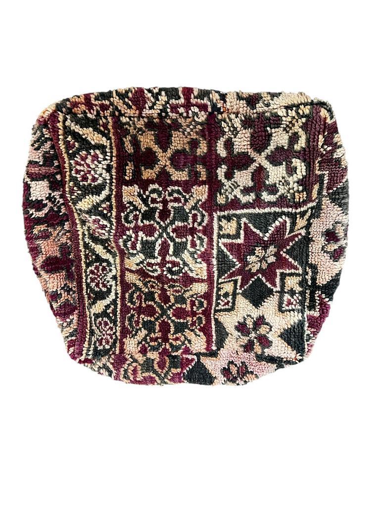 Vintage Berber / Marokkaanse Poef image 11