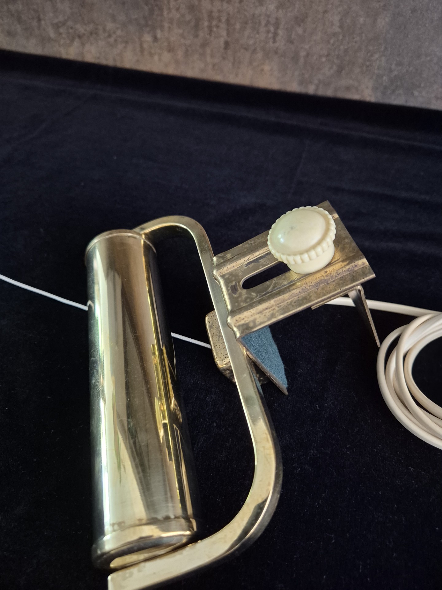 Schilderijlamp - Bedlamp - Overzetlamp - Pianolamp - Messing image 8