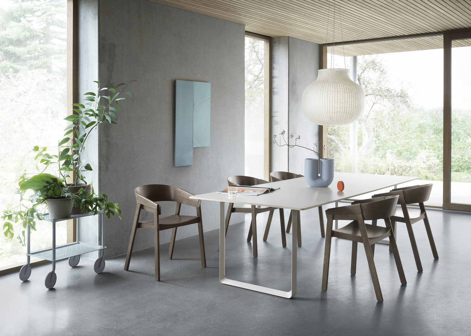 Muuto / Cover Armchair / Stained Dark Brown image 6