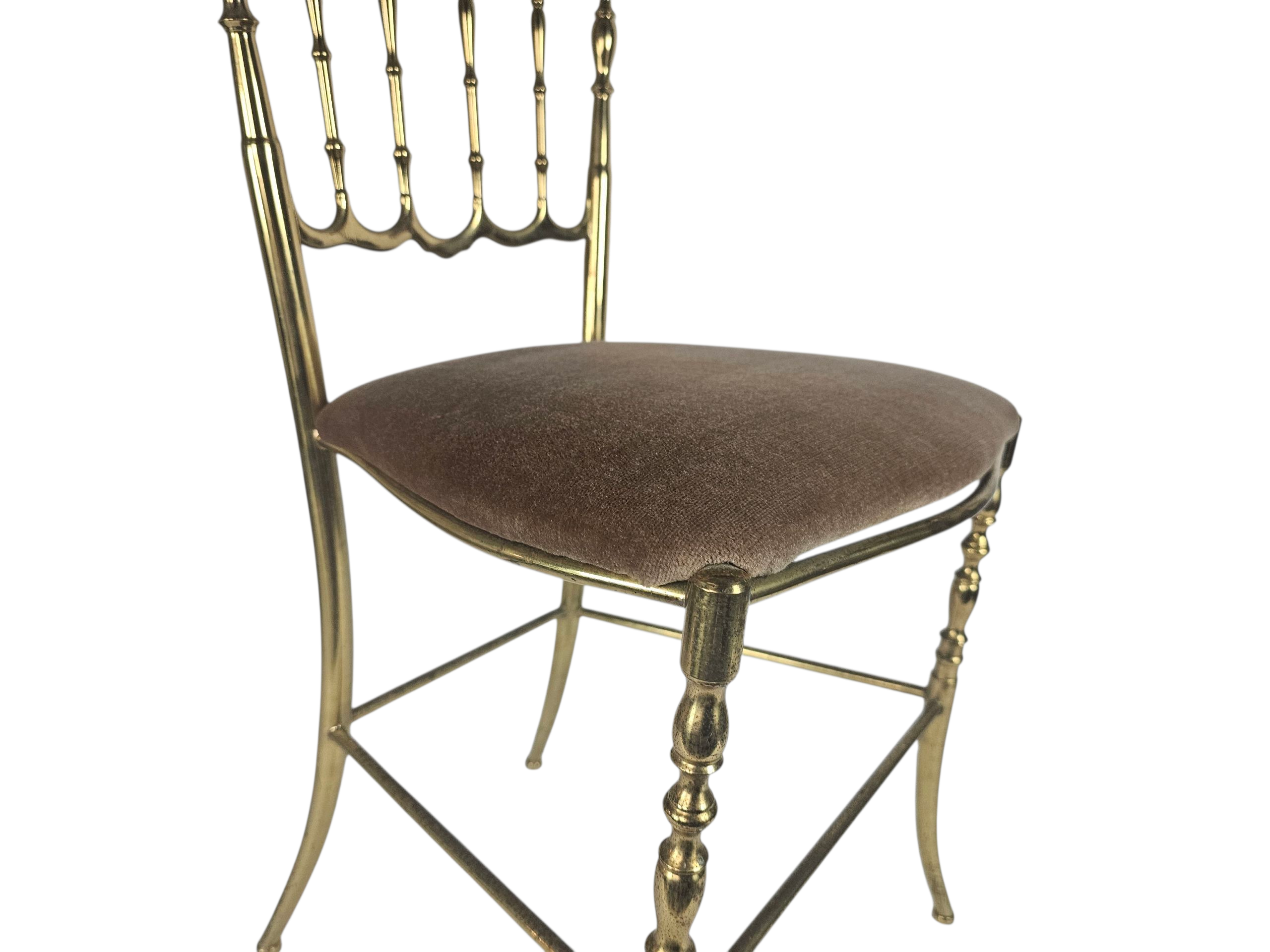 Italian Design - Chiavari Chair - High Chair - Messing - Italie - 1950's image 9