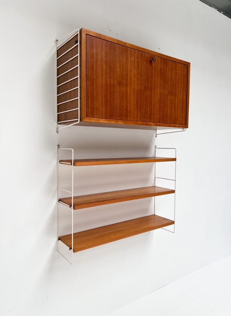 Achtdelig Wandsysteem Van String Furniture, 1960'S image 2