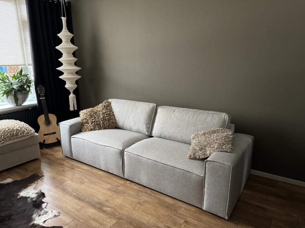 !!actie!! Mack 3 Zits Bank Recycled Zandgrijs Nieuw image 3
