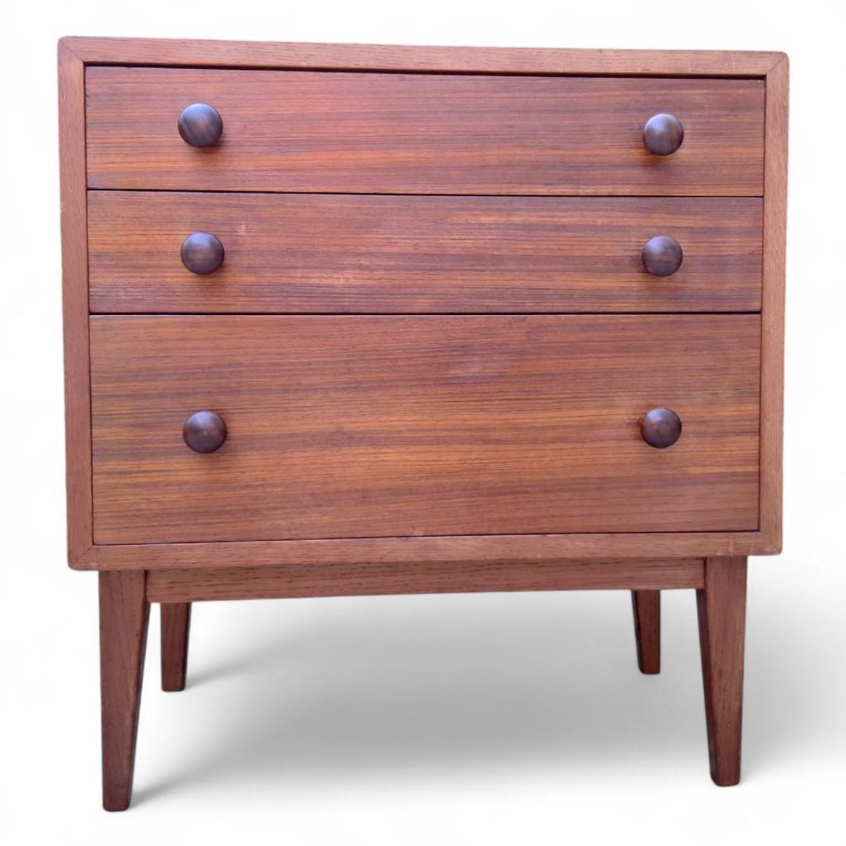 Vintage Design Ladekastje, Massief Hout H63b59d34cm image 3