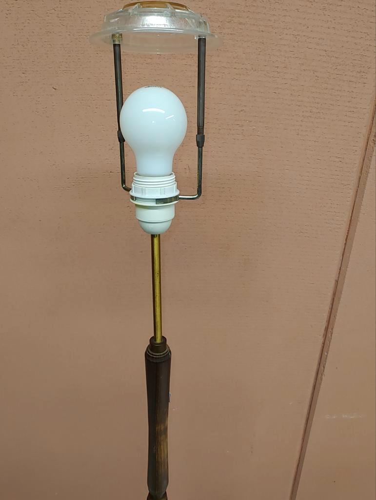 Elegante Staande Lamp Met Geplooide Kap image 16