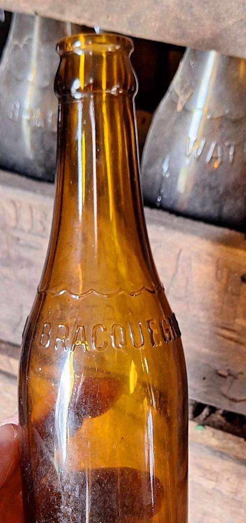 60 Tot 80 Jaar Oude Krat, Flessenkrat Met 24 Bierflessen. image 8