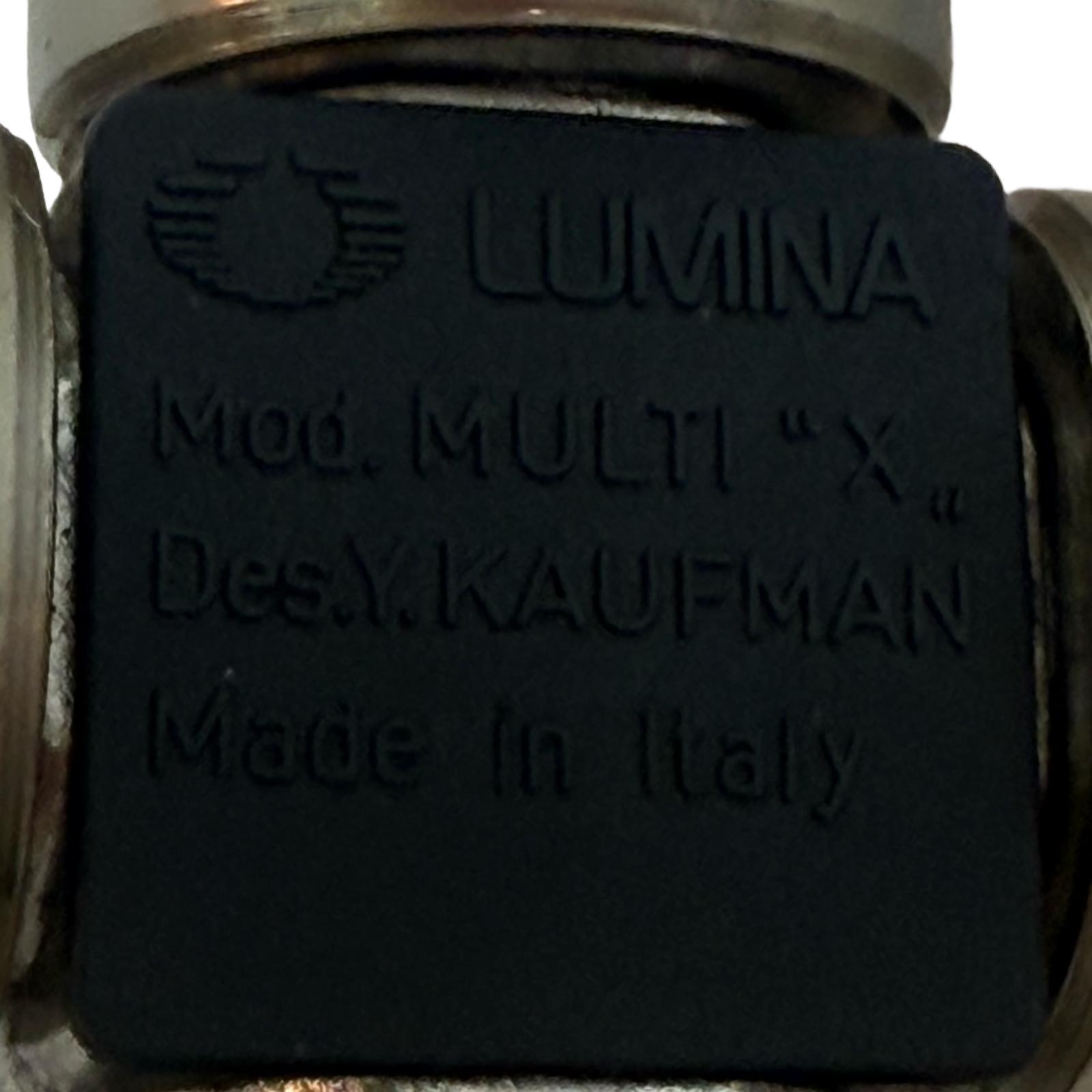 Yaacov Kaufman For Lumina - ‘multi X’ - Desk Lamp - 1980’s - Postmodern, Italian Design image 8