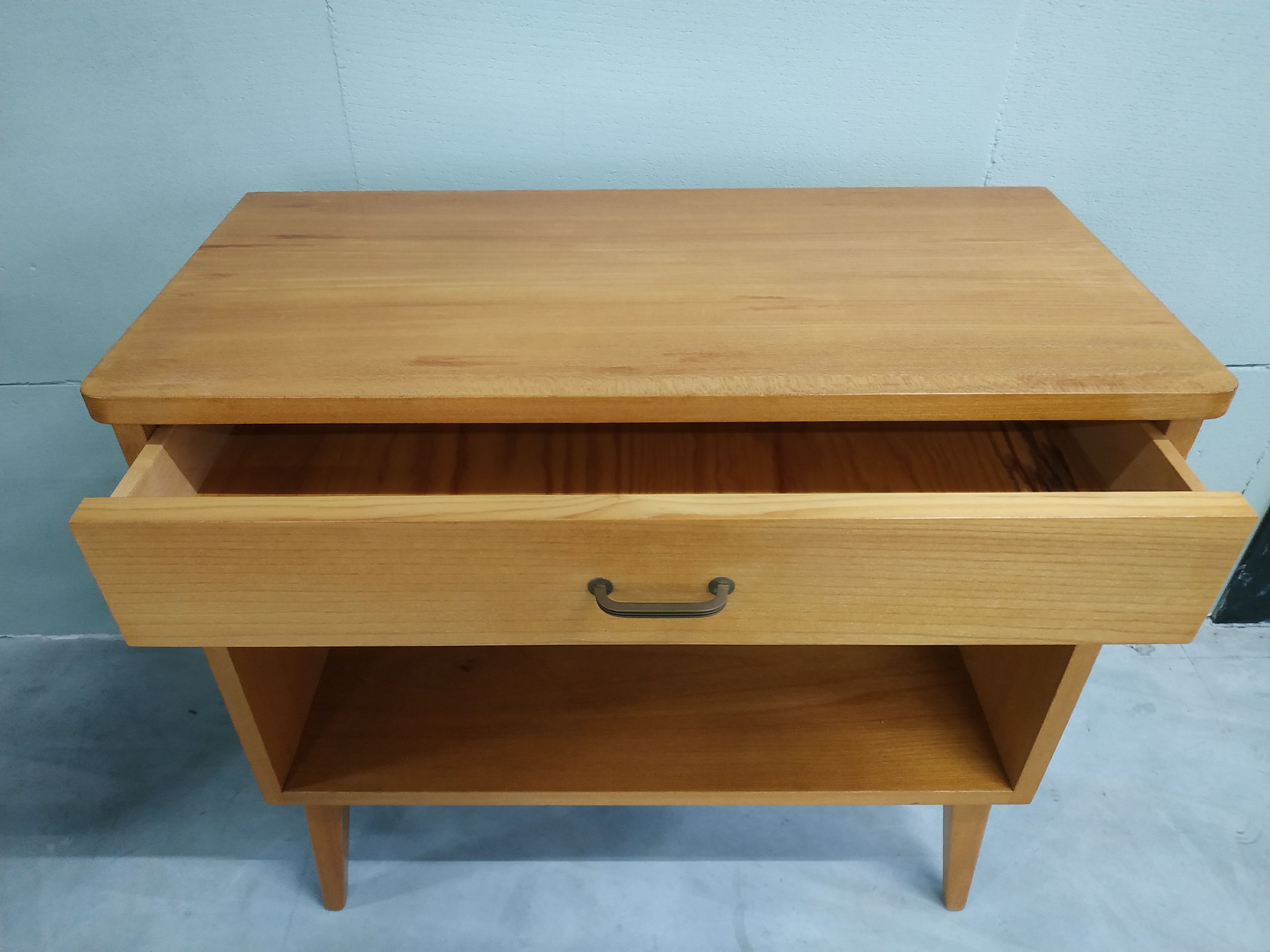 Licht Vintage Zweedse Jaren 50-60 Wandkast Wandmeubel image 4