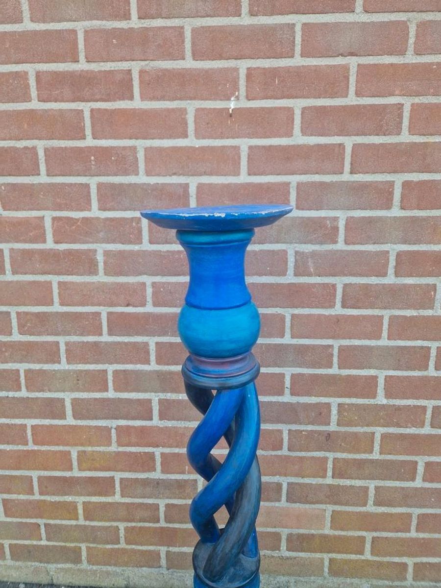 Houten Pied De Stalle Blauw image 3