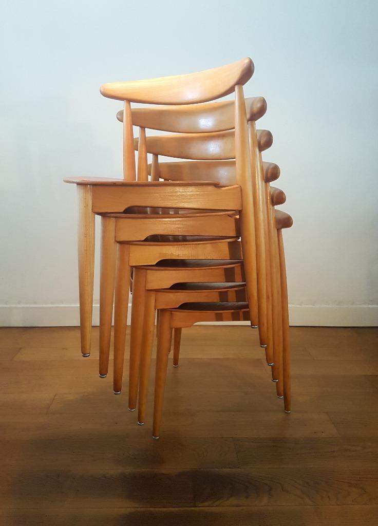 Eetkamer Set Van Hans J. Wegner Voor Fritz Hansen image 6