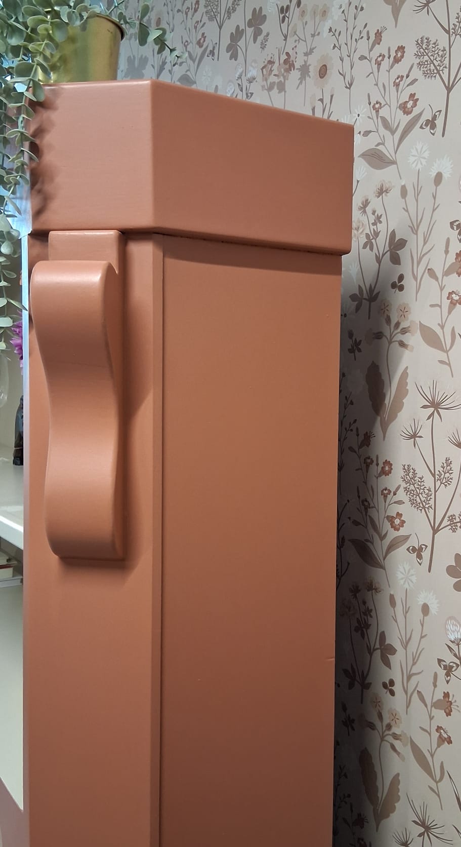 Vintage Retro Buffetkast Zachte Terracotta Kleur image 13