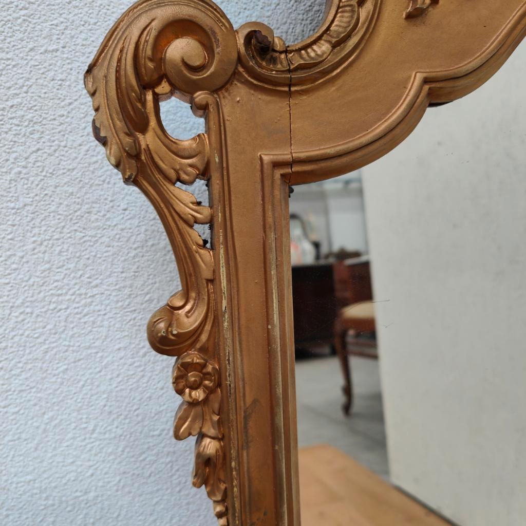 Vintage Brocante Rococo Barok Spiegel Schouwspiegel 706 image 17