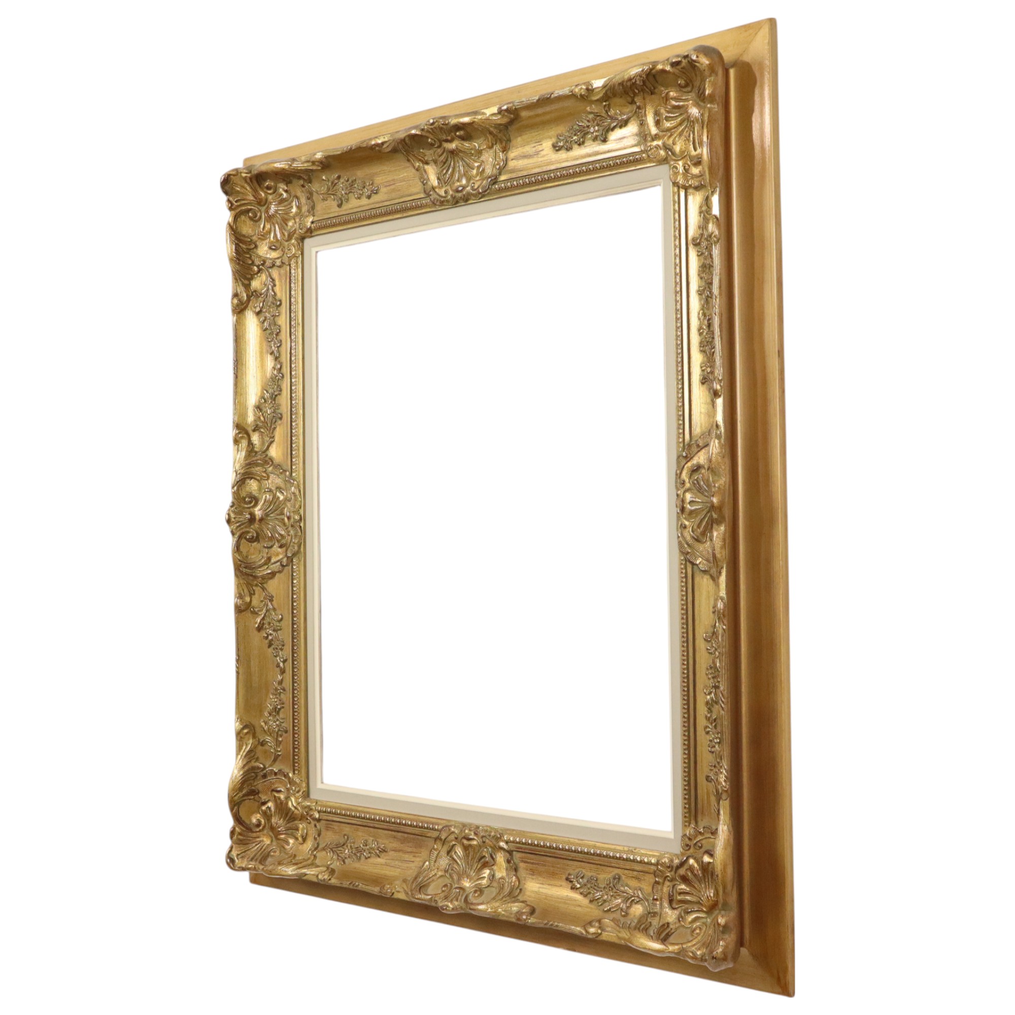 Fraaie Bladgoud Barok Stijl Lijst Klassiek Kader 84x74cm image 11