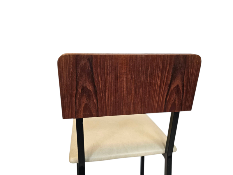 Vintage - Dutch Design - (2) Eetkamerstoelen - Martin Visser Stijl - 60's image 10