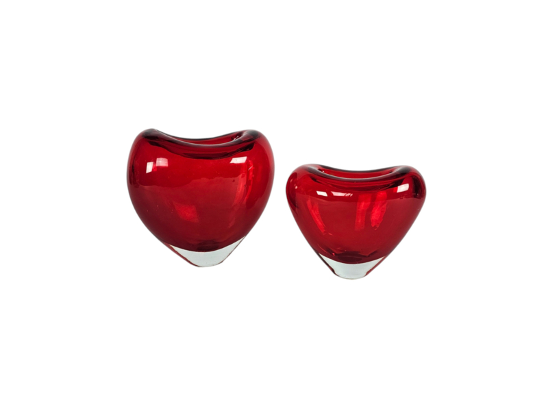 Deru Design International - 2 X Hartvormige Vazen - Duitsland - 80S image 2