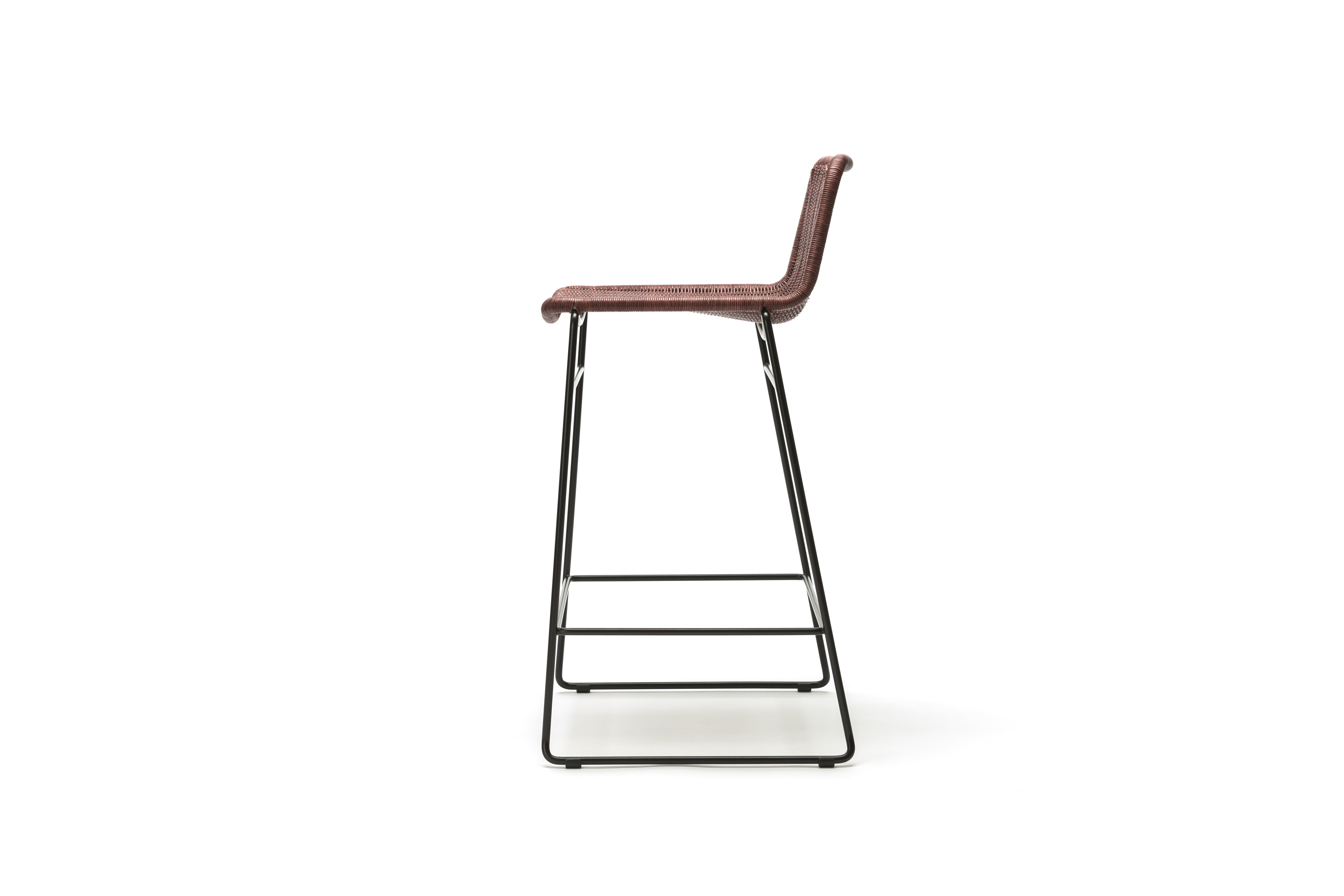 Feelgood Designs • Barkruk Zithoogte 66cm Rotan Roodbruin (indoor) image 6