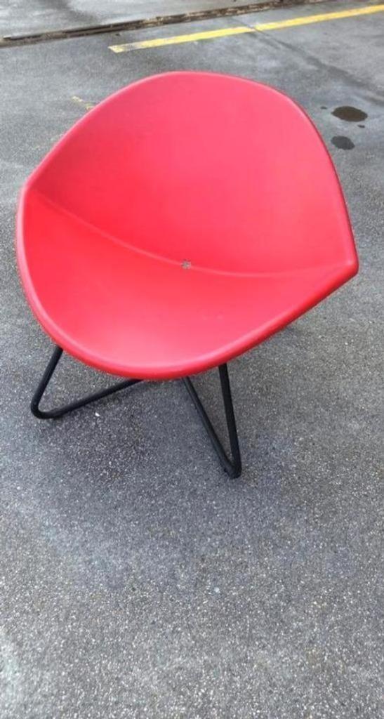 Vintage Ikea Lips Stoel, Fauteuil, Niels Gammelgaard image 13
