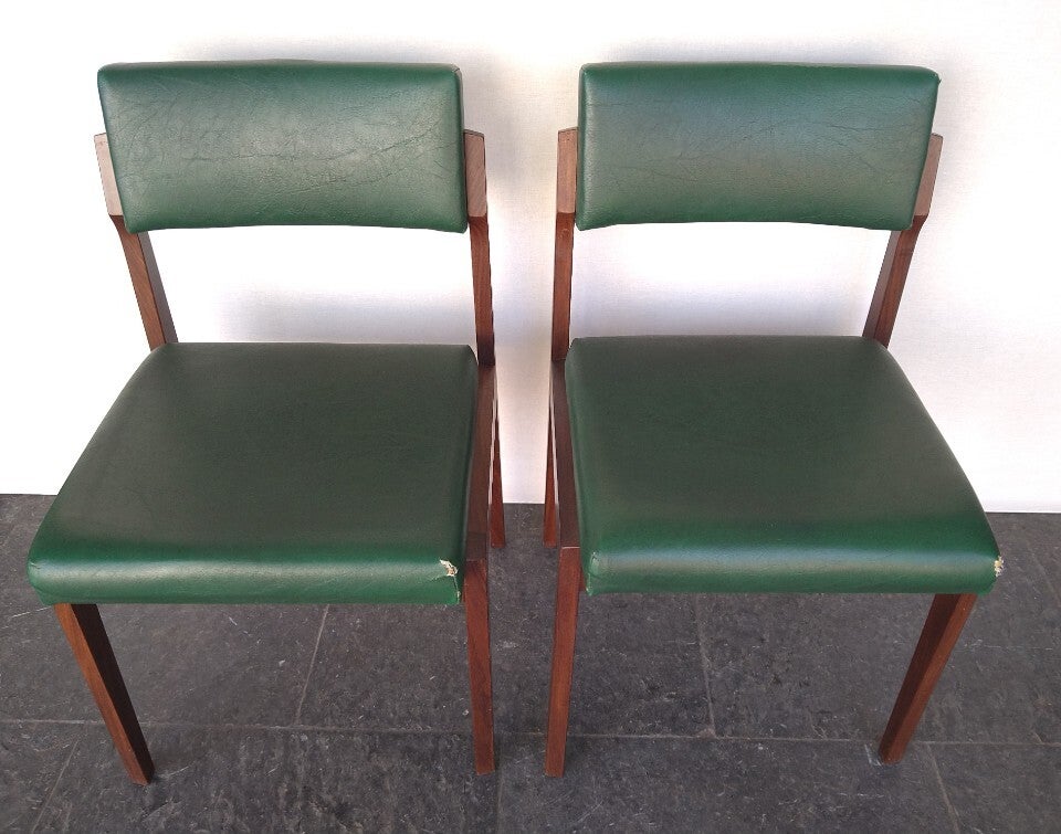 2x Scandinavian Teak Chairs (set) image 9