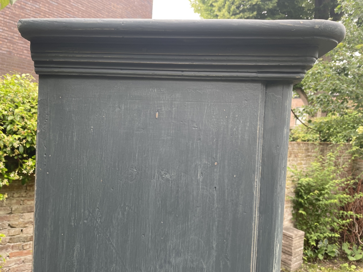 Imposante 18e Eeuwse Kast Garderobekast Keukenkast 240 Cm.frans image 6
