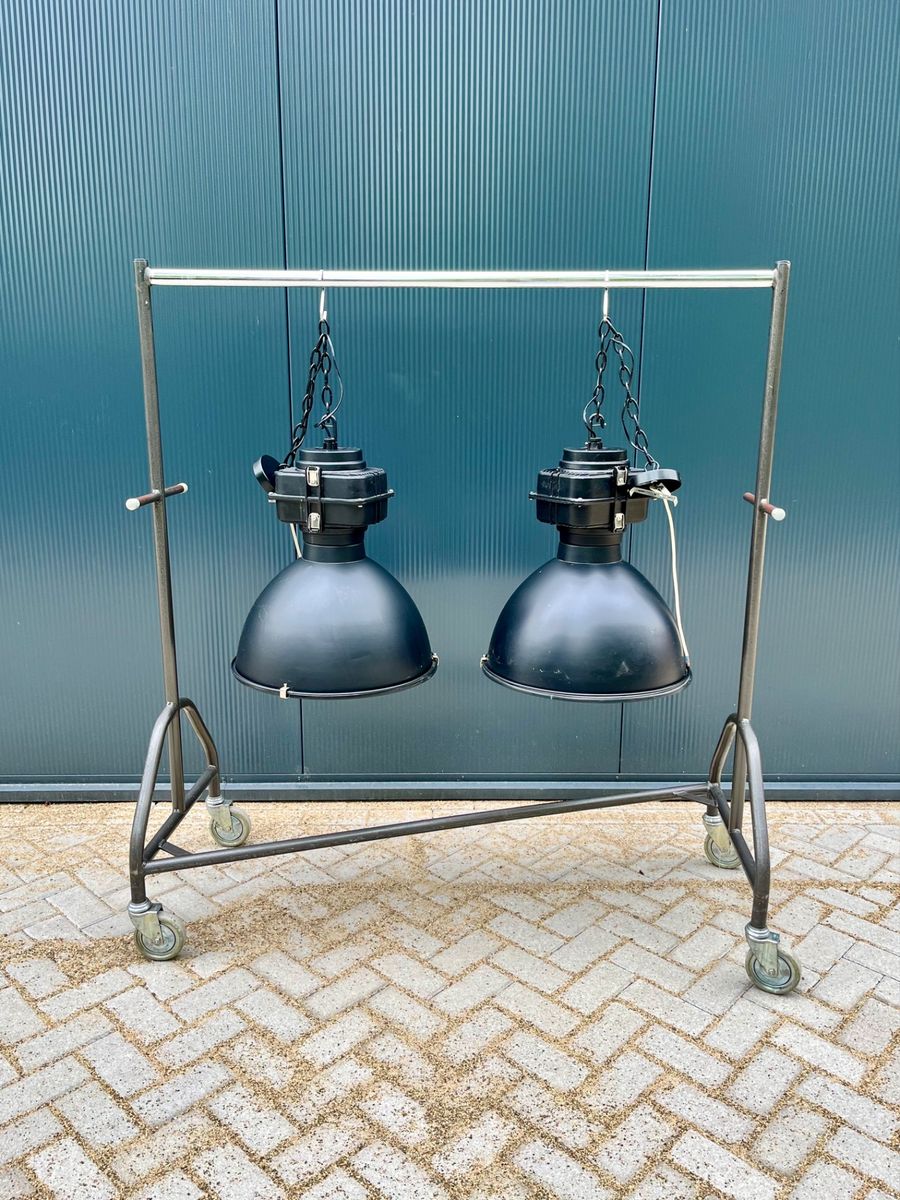 2x Grote Zware Industriële Lamp image 7