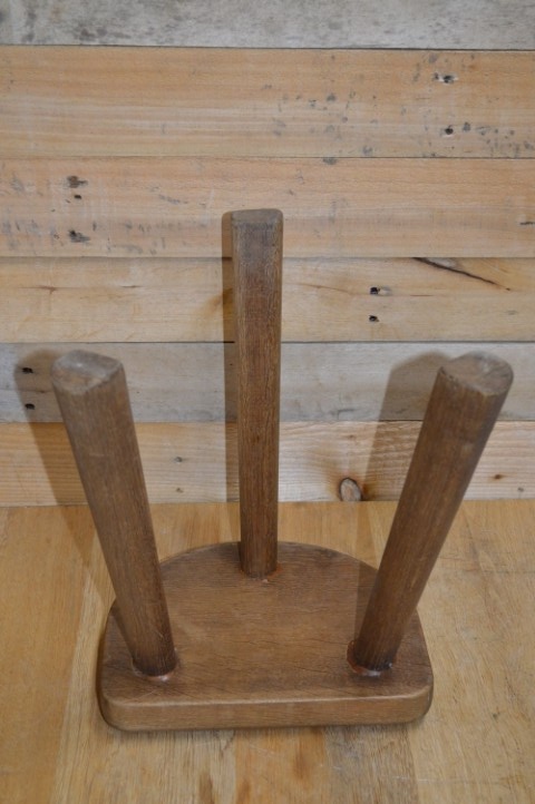 Zitkrukje Eiken Driepoot image 5