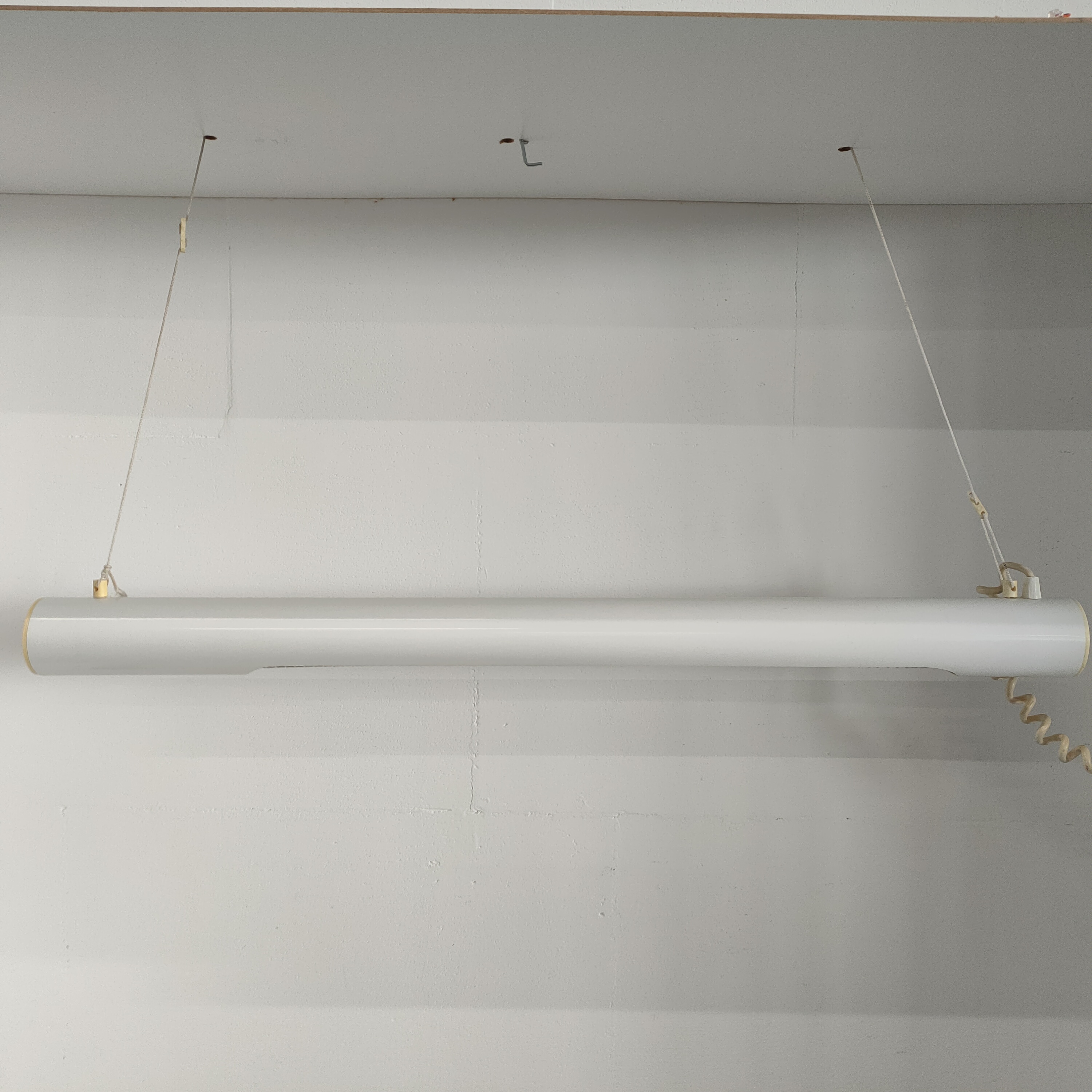 Massive Design Fluorescente Tube Lamp (jaren 70/80, Wit) image 18