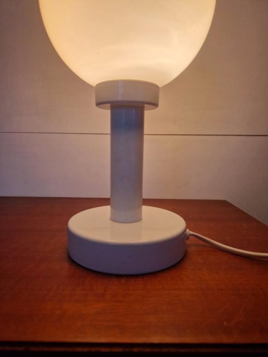 Space Age Opaline Boll Lamp Vintage Design. image 3
