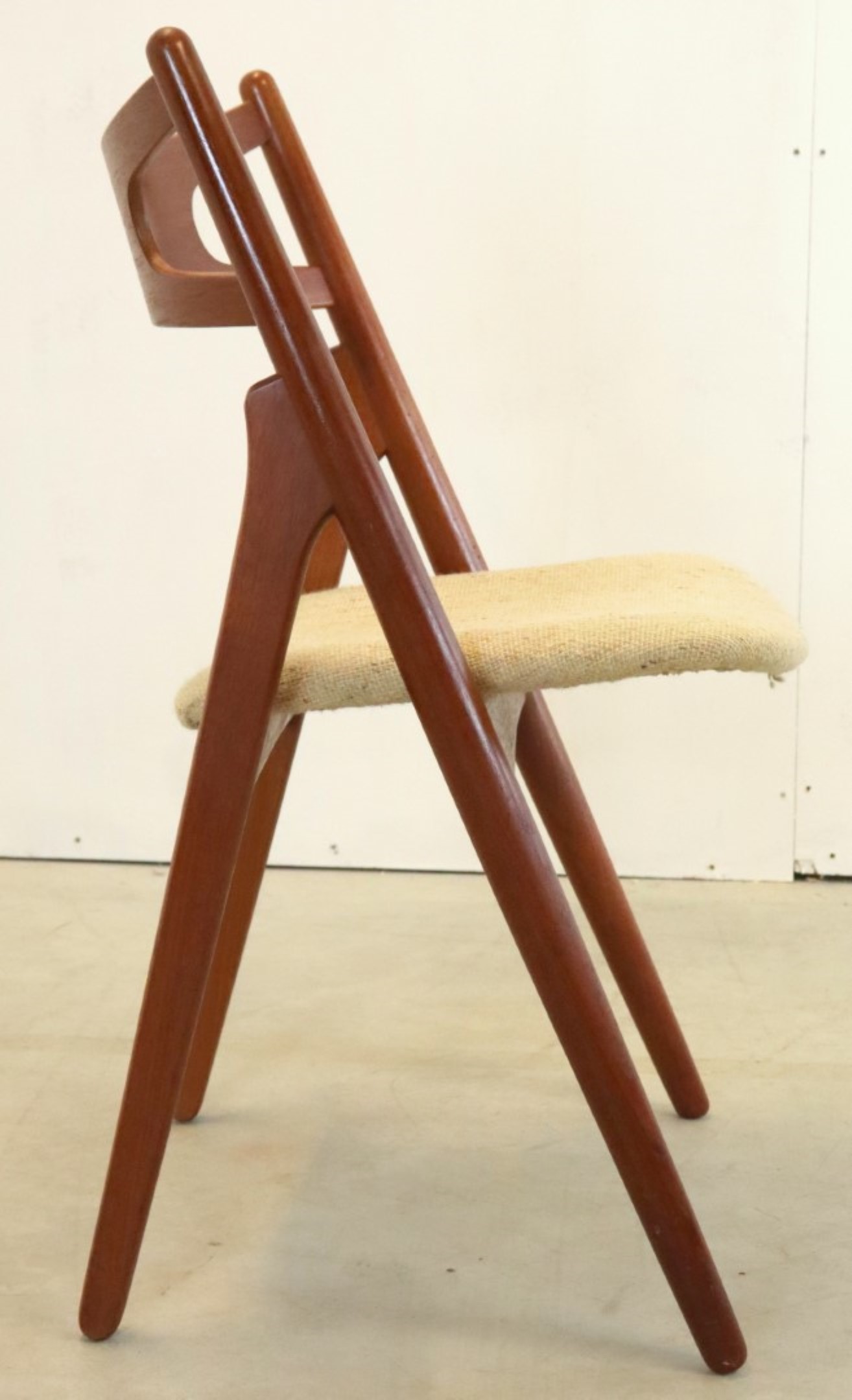 Set 6 Hans Wegner Carl Hansen Ch29 Stoelen Vintage Deens Sawbuck image 8
